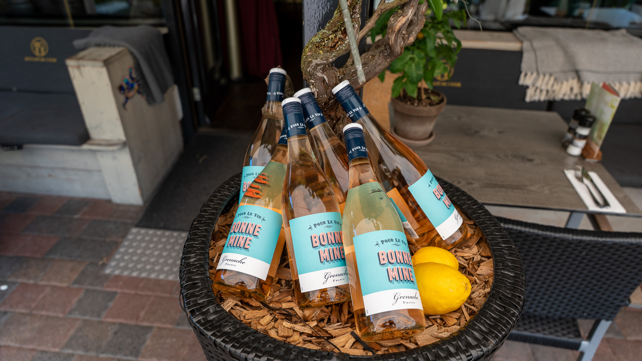 Borrel op het terras